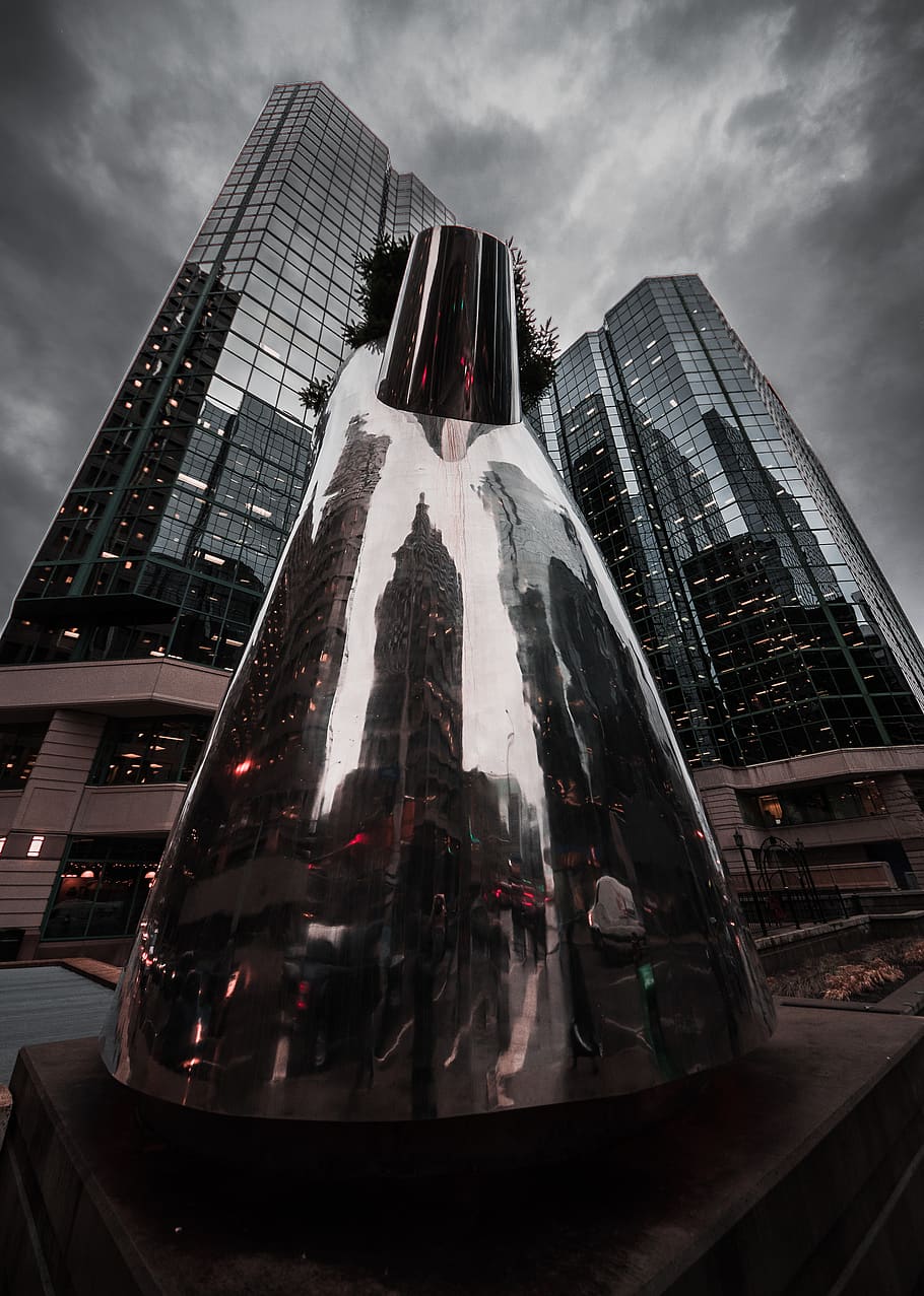 ottawa, canada, mood, dark, city, buildings, reflection, urban HD wallpaper