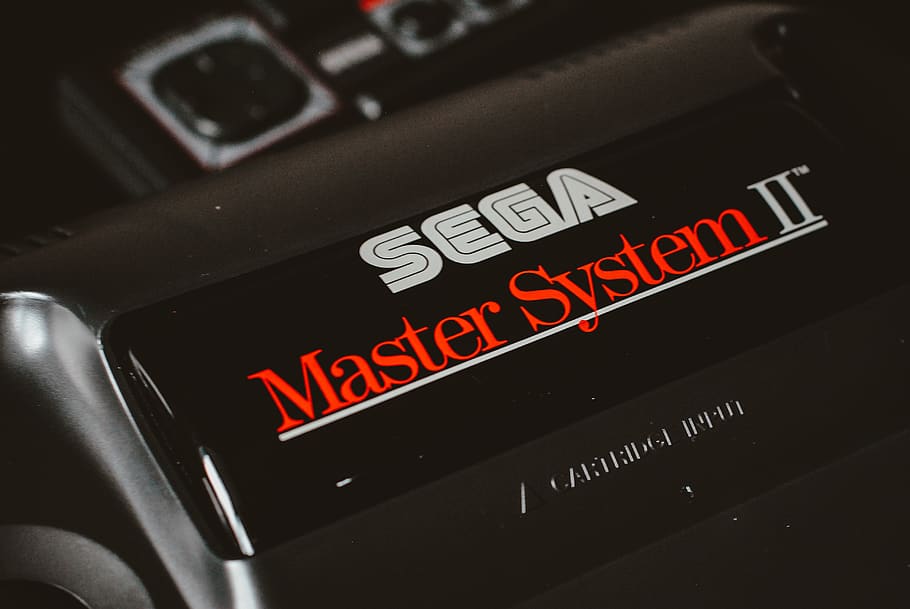 Sega Master System 2, text, western script, communication, technology