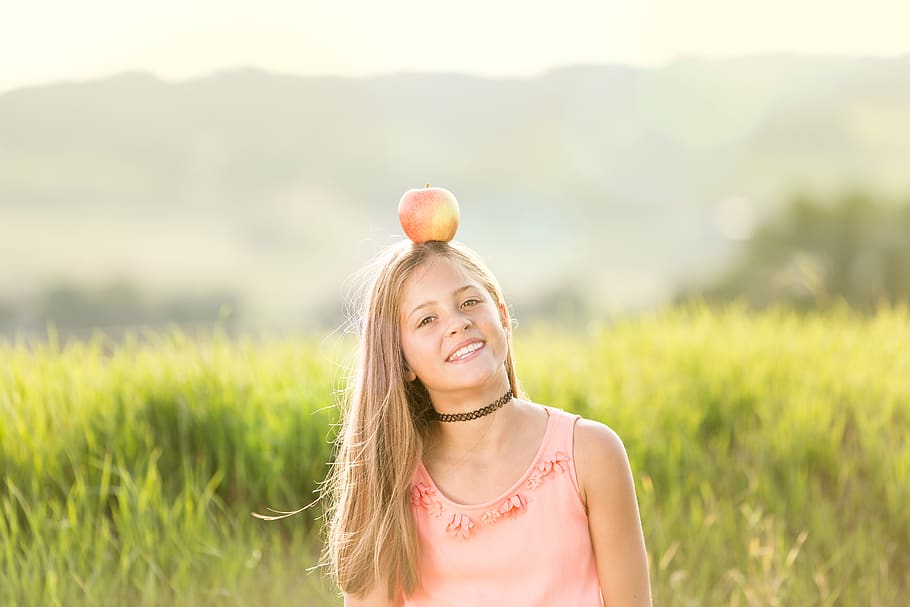 switzerland, triengen, field, plant, portrait, one person, smiling HD wallpaper