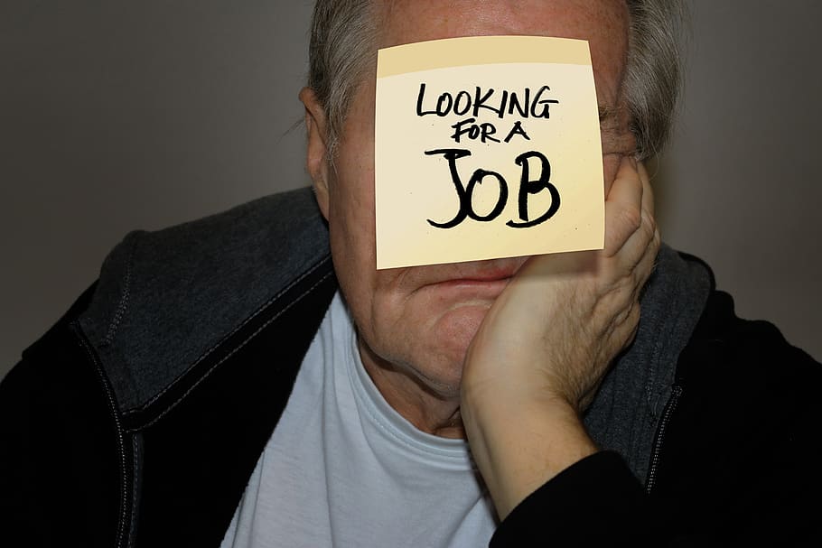 post-it, bulletin board, pensioners, work, looking for a job, HD wallpaper