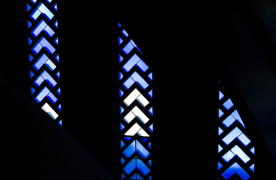Silhouette Photo of Window, dark, glass items, pattern, shape HD wallpaper