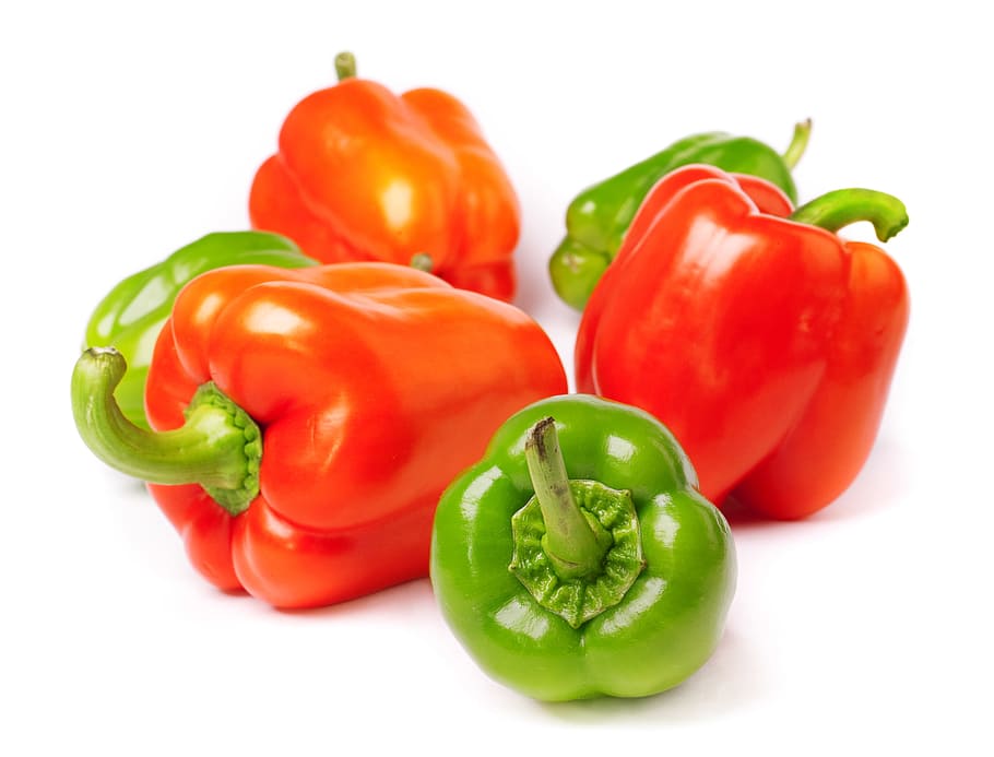 pepper, red, closeup, meal, diet, snack, peper, flavoring, nutrition HD wallpaper
