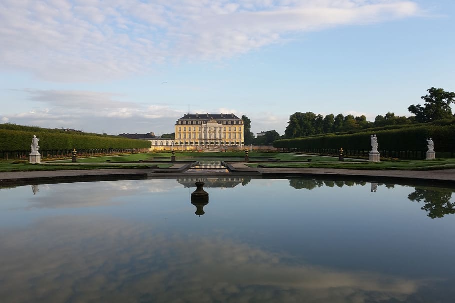 monument, castle, building, historically, history, landscape HD wallpaper