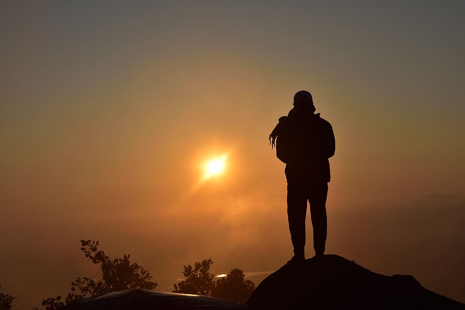 sunset, sun light, sunshine, travel, lanscape, sky, summer HD wallpaper