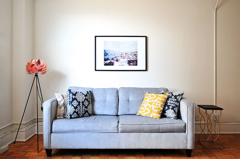 house, interior, design, couch, sofa, wall, floor, window, frame HD wallpaper