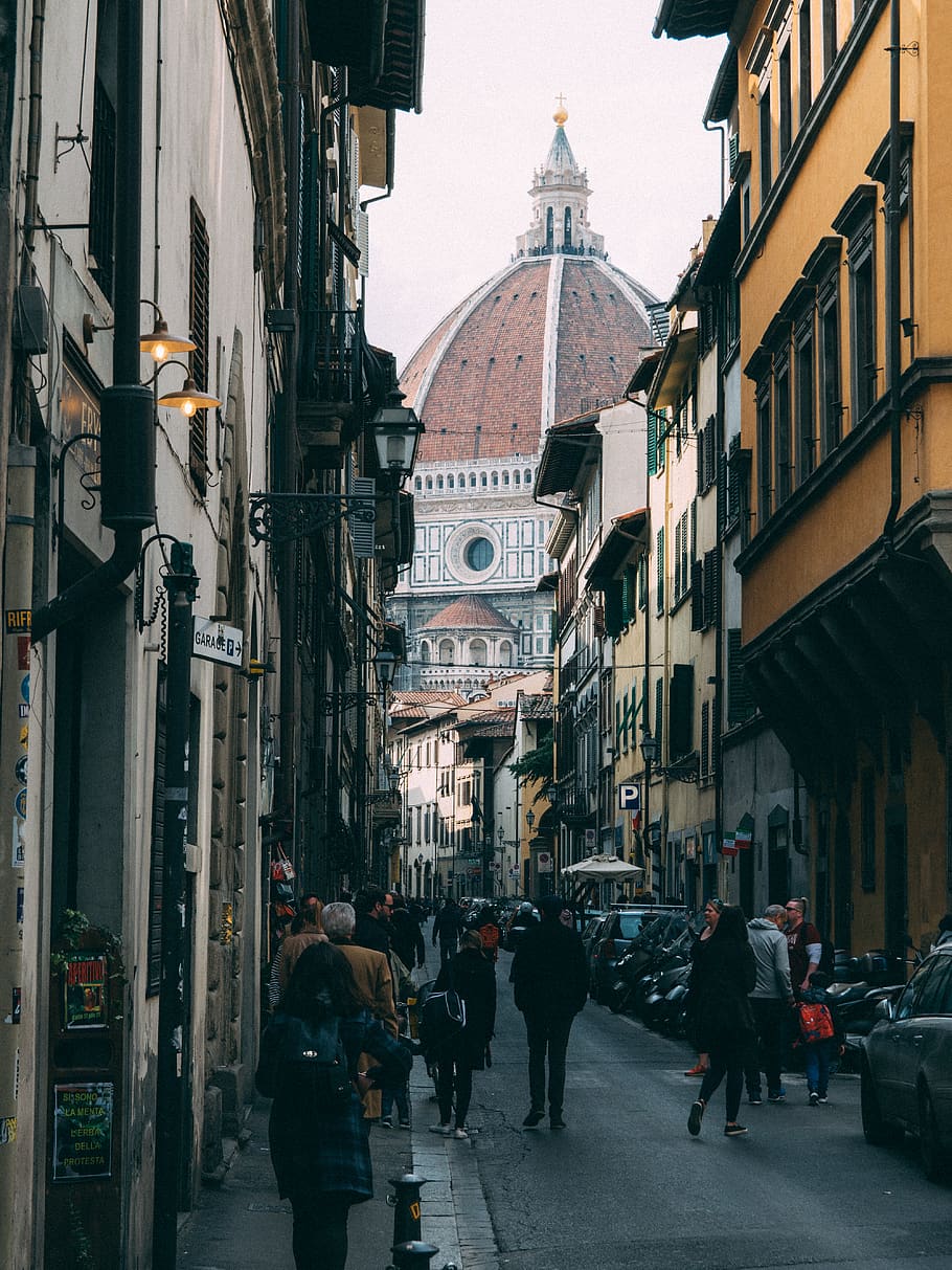 dome cathedral building, building exterior, architecture, city HD wallpaper