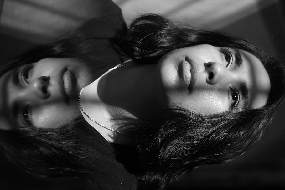 person, human, face, finger, portrait, girl, people, texture HD wallpaper