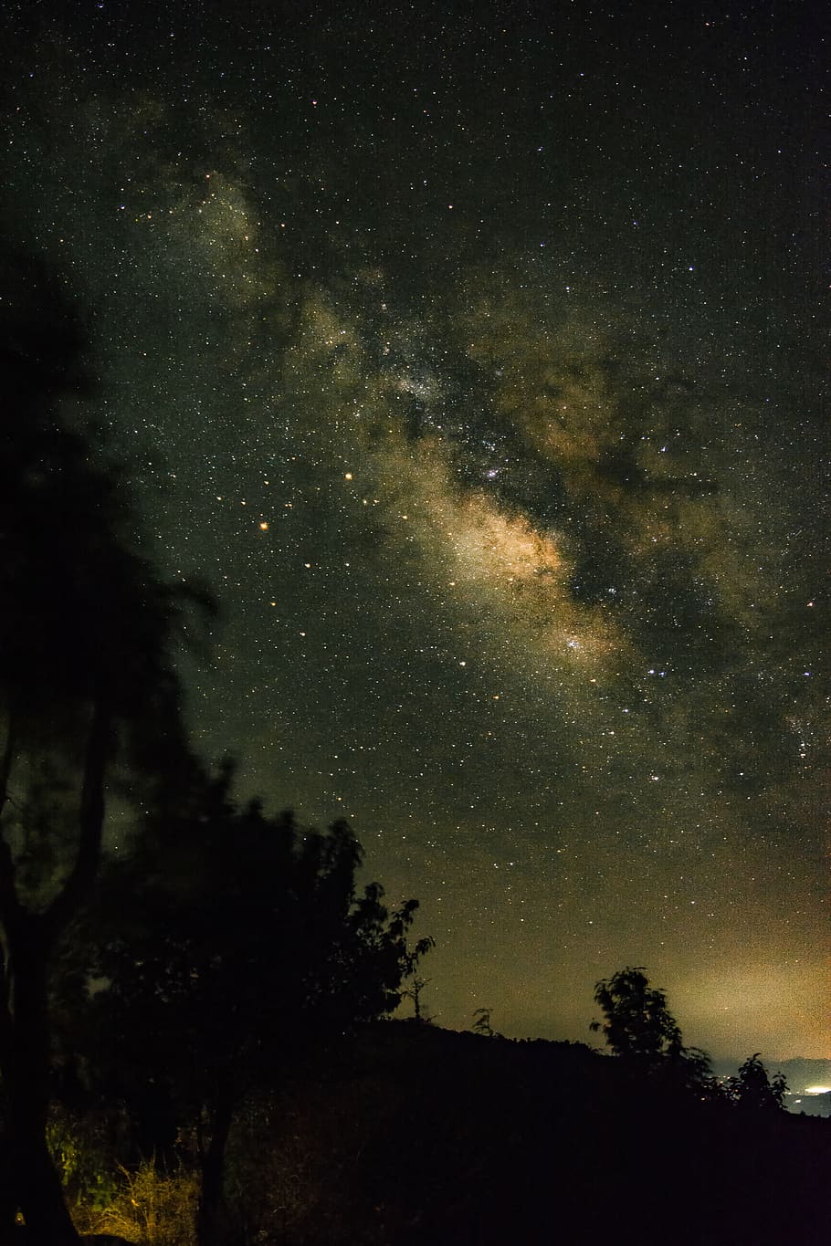nature, outdoors, night, outer space, nebula, astronomy, universe HD wallpaper