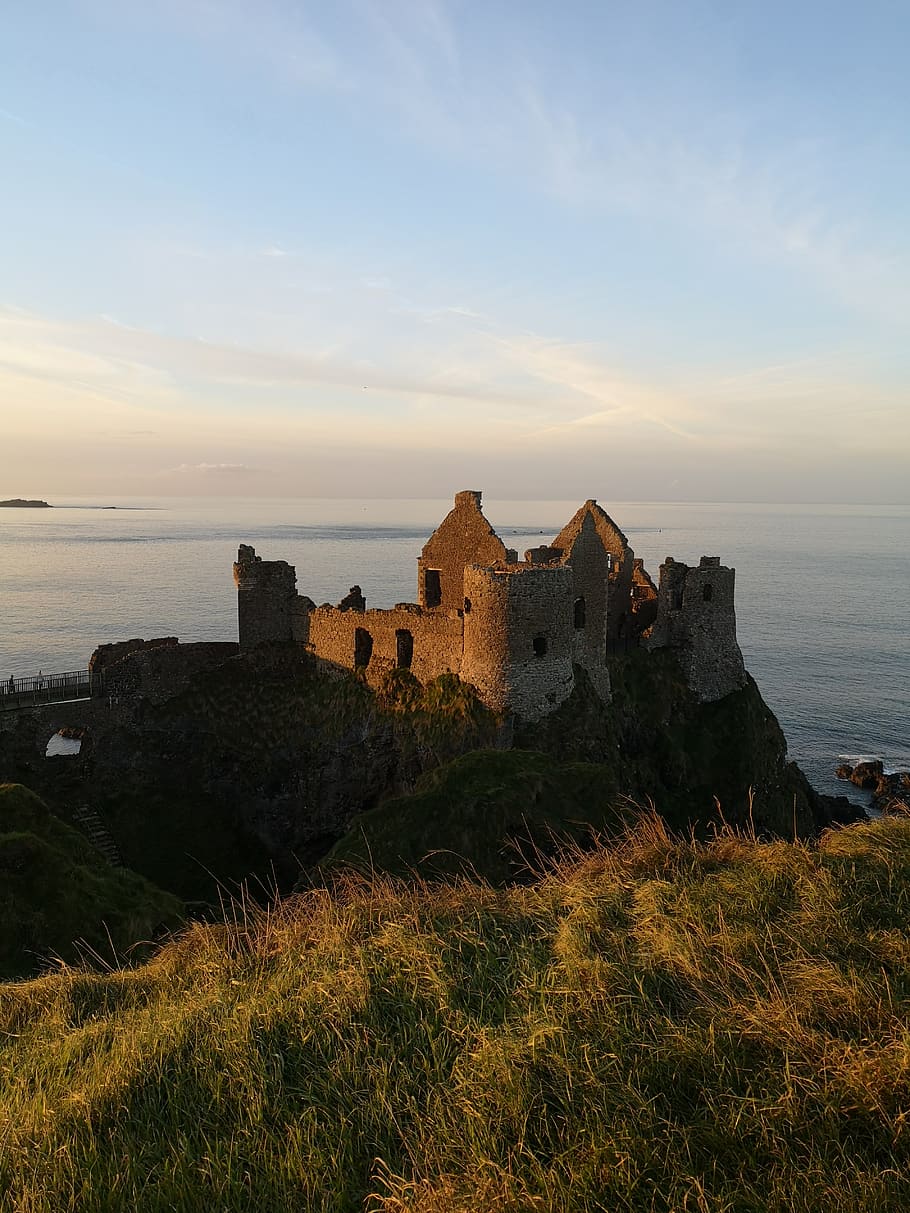 northern ireland, castle, nature, old, middle ages, park, history, HD wallpaper