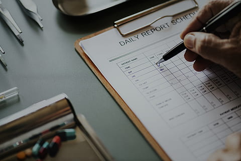 application, checking, checklist, closeup, daily report, data HD wallpaper