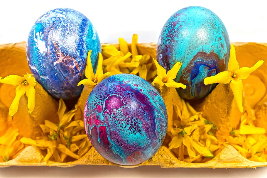 egg, colorful, easter eggs, paint, colored, pouring, cheerful HD wallpaper