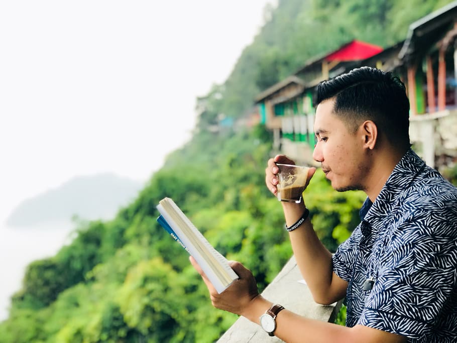 aceh, mountain, coffe, book, love, sea, landscape, weekkend HD wallpaper
