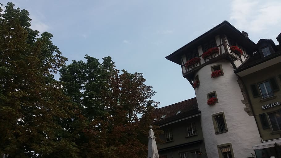 switzerland, bern, building exterior, built structure, low angle view HD wallpaper