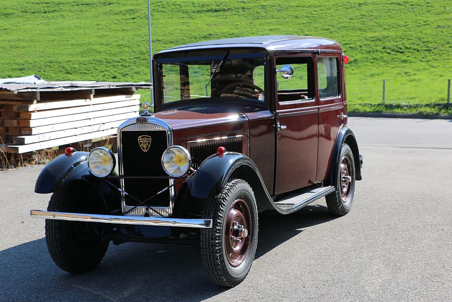 car, peugeot, oldtimer, mode of transportation, land vehicle HD wallpaper