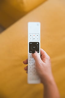 White and Black Remote Control, blur, electronics, equipment HD wallpaper