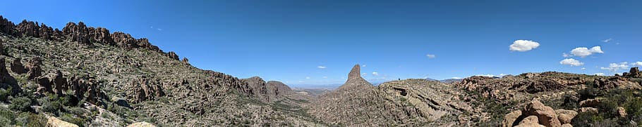 united states, weavers needle, canyon, desert, hiking, view, HD wallpaper