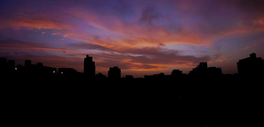 atardeceres, explorados, built structure, silhouette, building exterior HD wallpaper