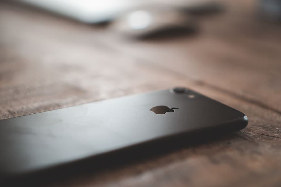 black iPhone 7, cell phone, computer, electronics, mobile phone HD wallpaper