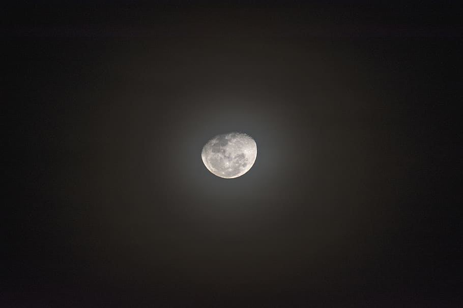 colombia, bogotá, nature, moon, sky, night, astronomy, space