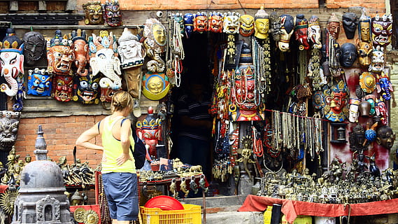 nepal, kathmandu, retail, human representation, art and craft HD wallpaper