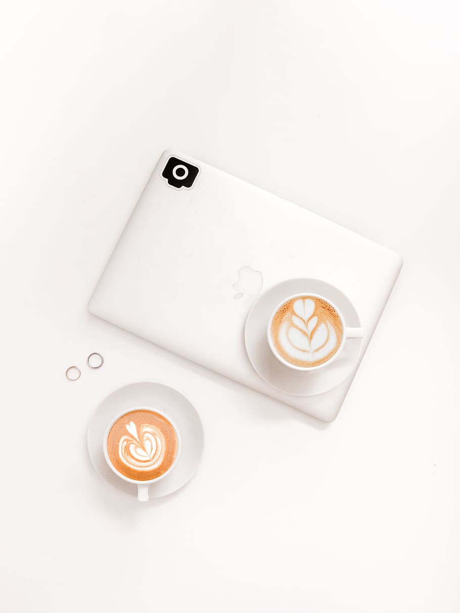 latte on tabletop, still life, food and drink, indoors, coffee cup HD wallpaper