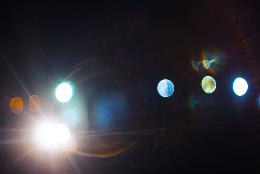 ukraine, kharkiv, night, illuminated, lens flare, light - natural phenomenon HD wallpaper