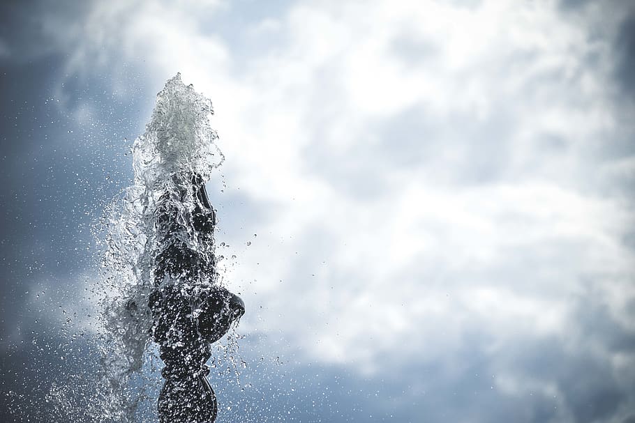 india, velagapudi, cloud - sky, nature, water, low angle view HD wallpaper