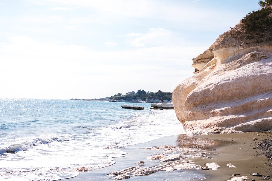 Photo of Seashore, beach, daylight, daytime, ocean, oceanshore HD wallpaper