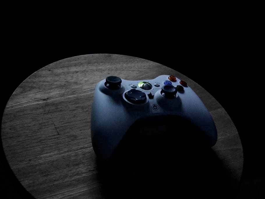 xbox, controller, video games, fun, entertainment, objects HD wallpaper