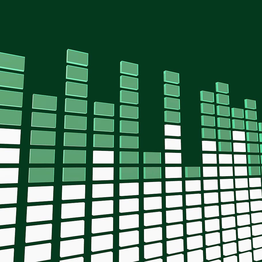 Music Equaliser Indicating Business Graph And Profit, acoustic, HD wallpaper