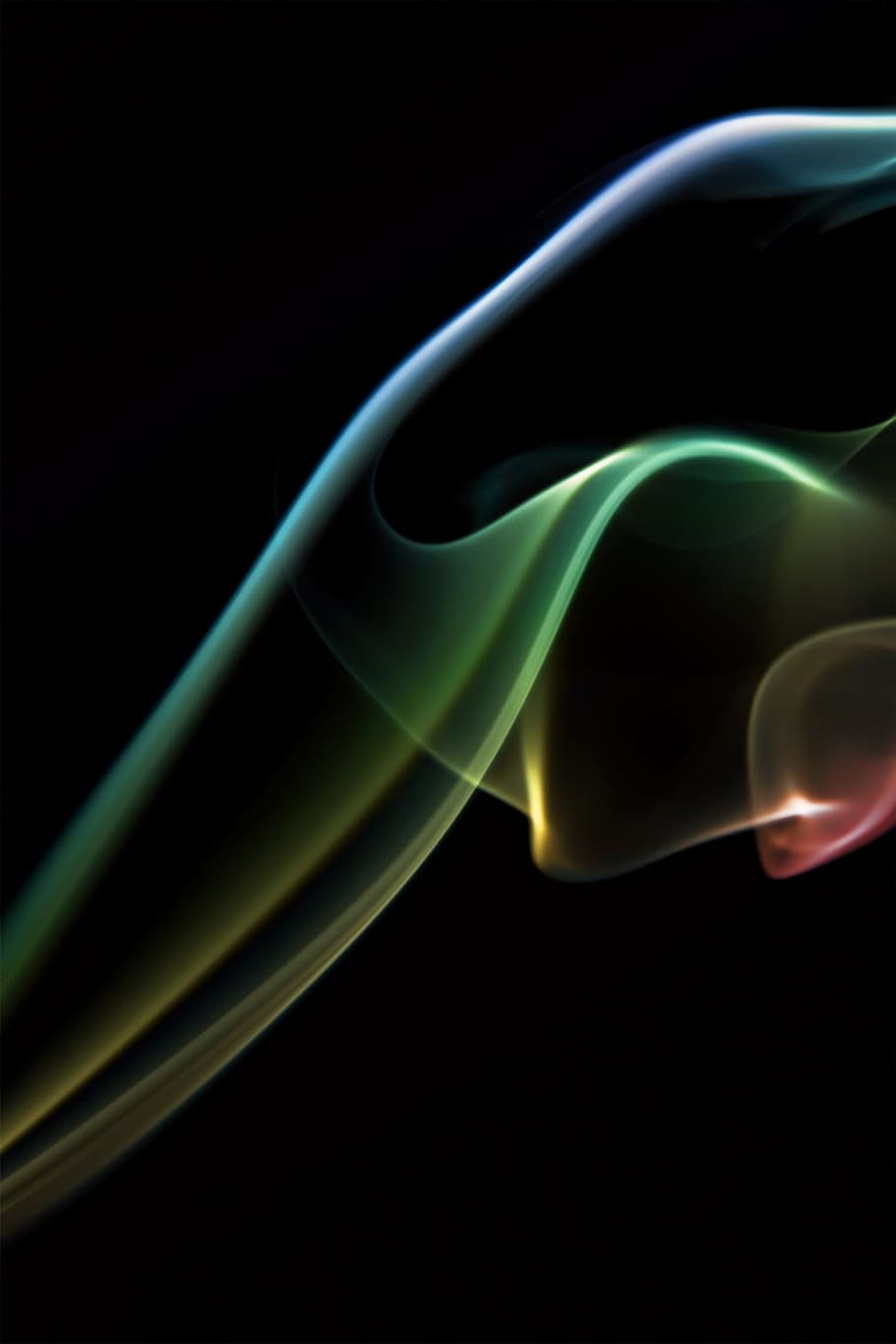 abstract, air, aroma, art, background, curve, dynamic, flow HD wallpaper