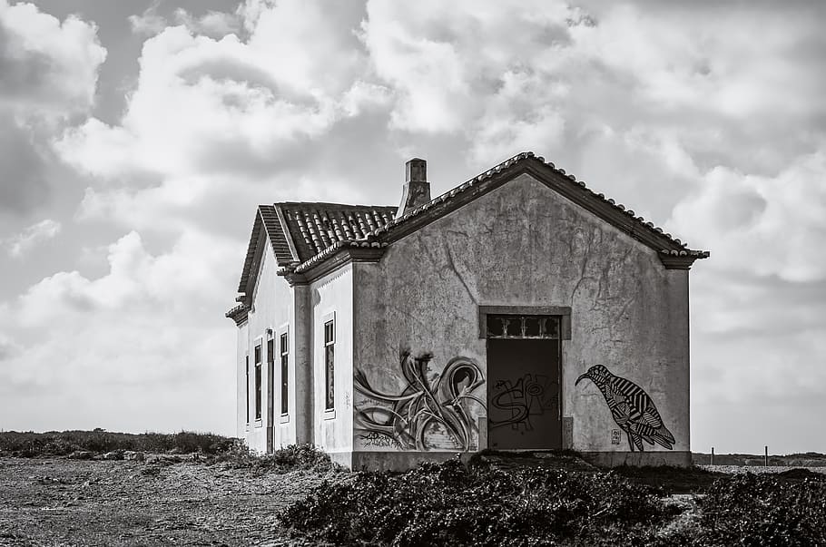 house, abandoned, decay, ruin, architecture, dilapidated, spooky HD wallpaper