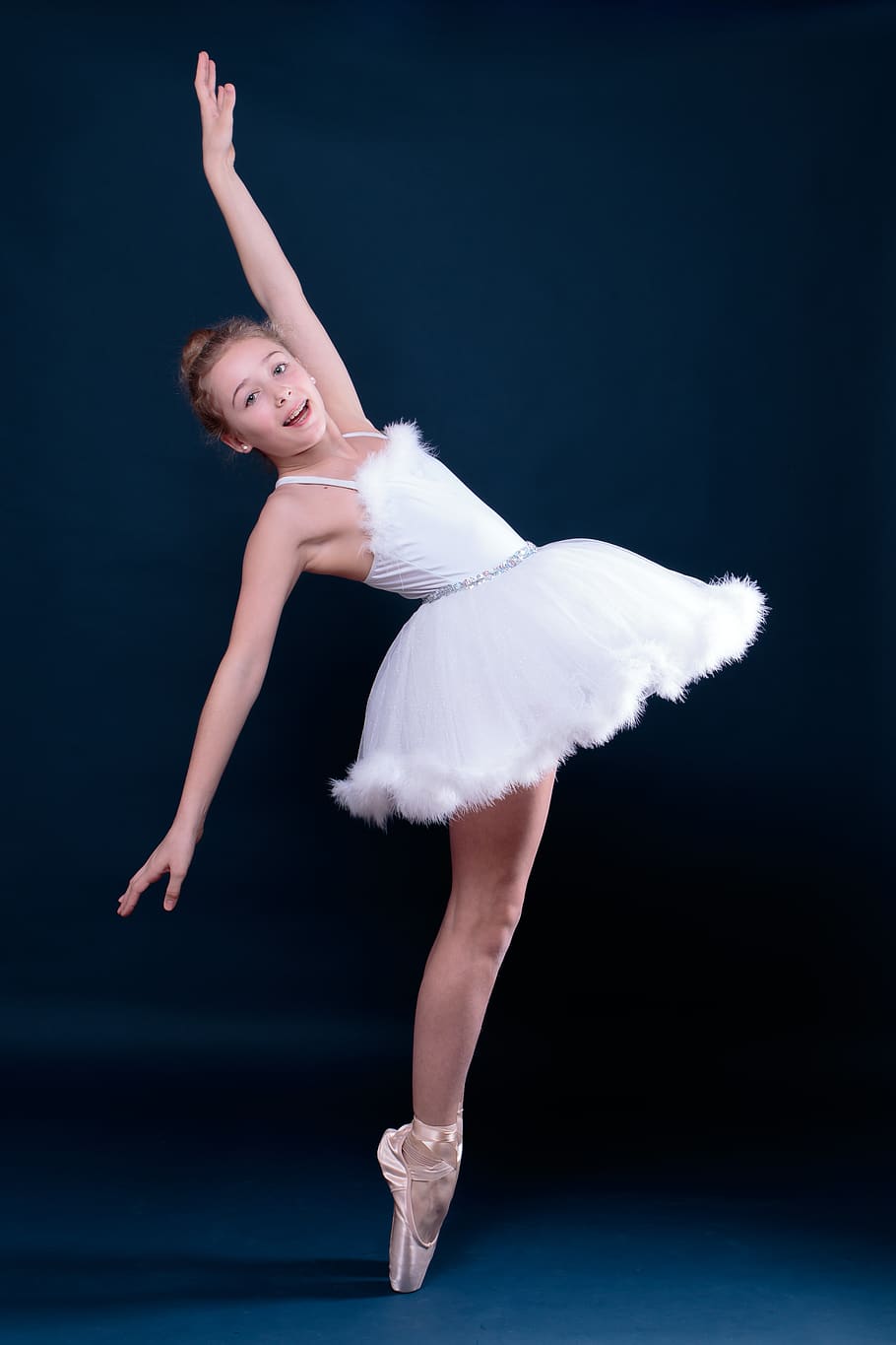 ballet, dancing, ballerina, child, teen, teenager, balance, HD wallpaper