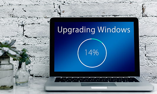 upgrade, windows, laptop, operating system, crash, update, percent HD wallpaper