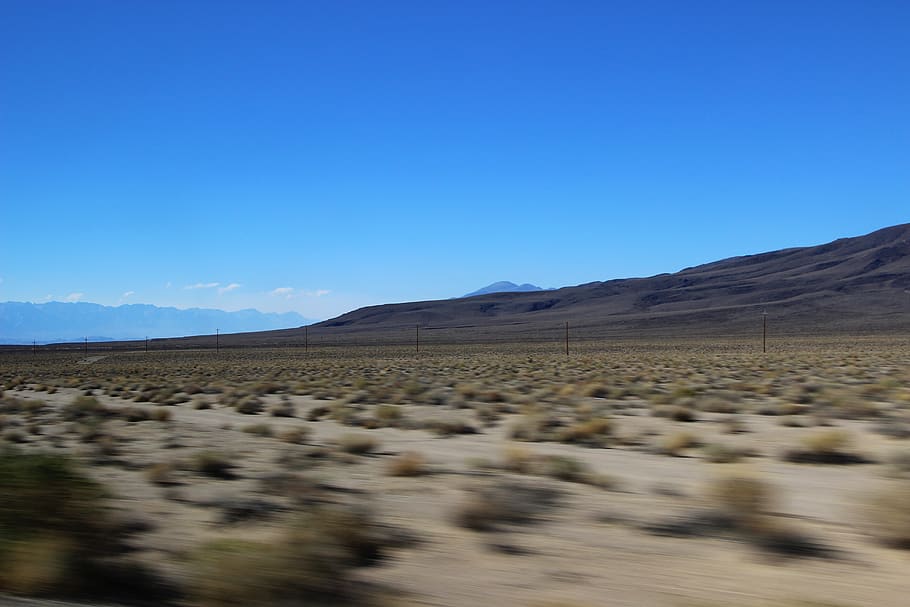 trip, usa, desert, moutains, hills, driving, vastness, immensity, HD wallpaper