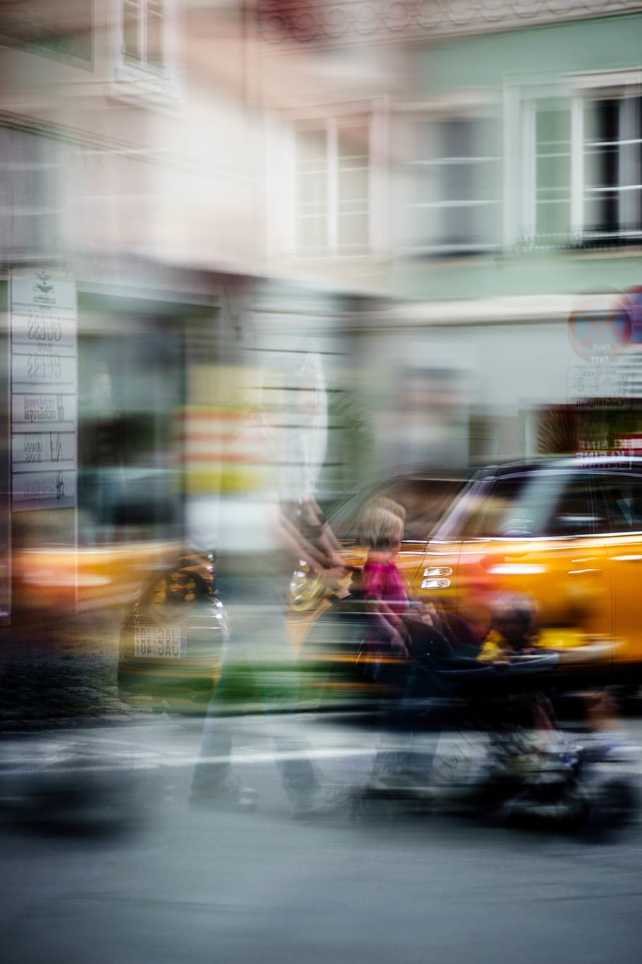 austria, graz, blurred motion, transportation, city, mode of transportation HD wallpaper