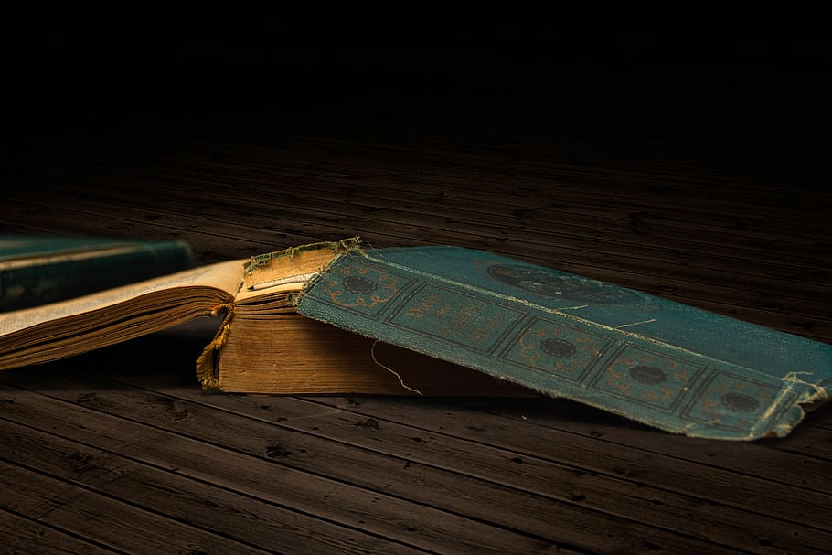 book, old books, read, knowledge, literature, torn, fantasy HD wallpaper