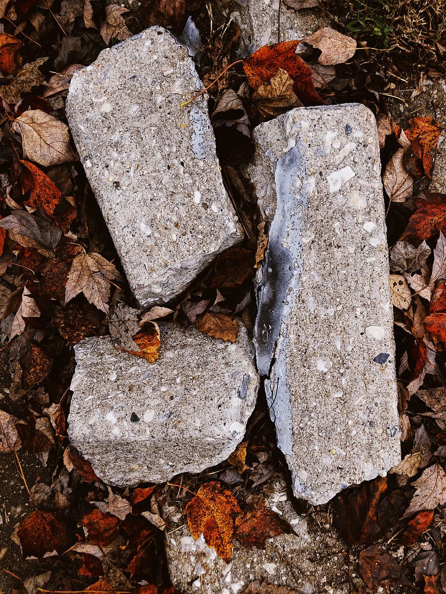 Fallen stone