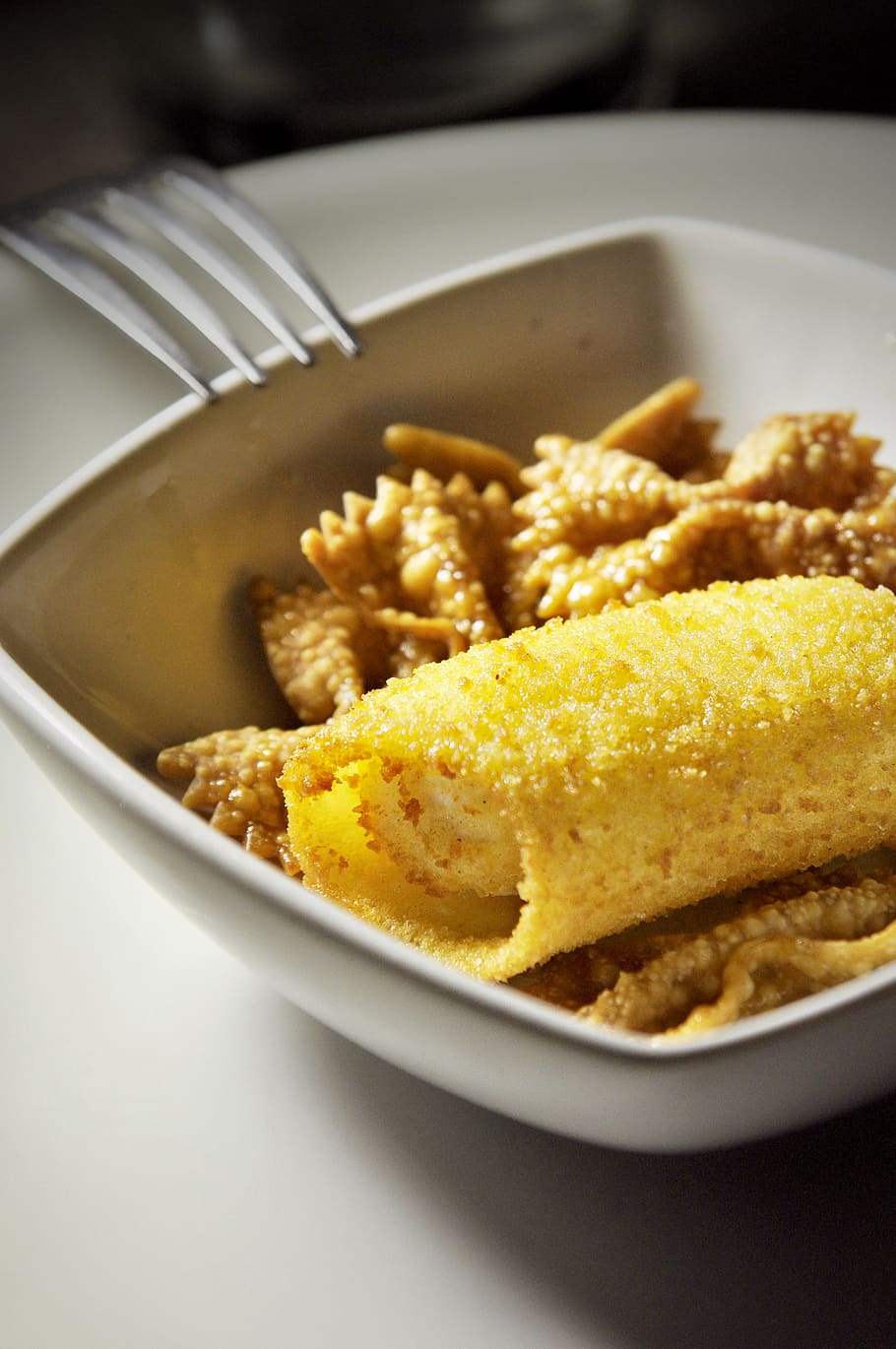 pasta, fried, chips, close up, food, food and drink, ready-to-eat HD wallpaper