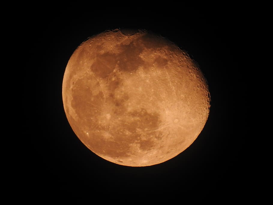 full moon, universe, astronomy, space, outer space, outdoors HD wallpaper