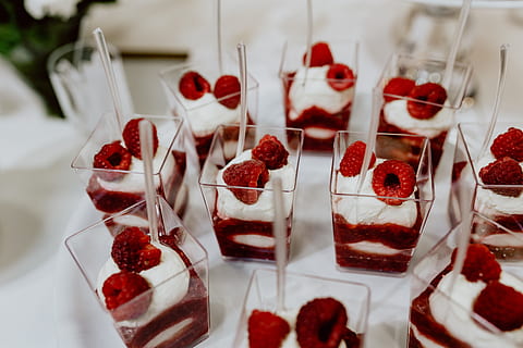 Dessert table for a party, candy, wedding, sweet, cake, celebration HD wallpaper