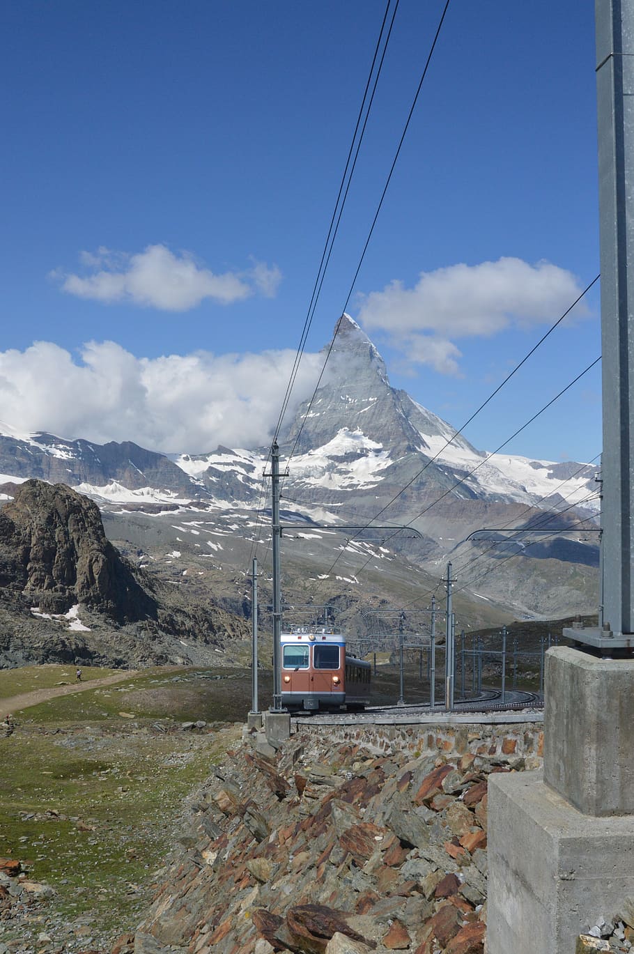 gornegrat, gornegrat bahn, switzerland, engineering, summer HD wallpaper