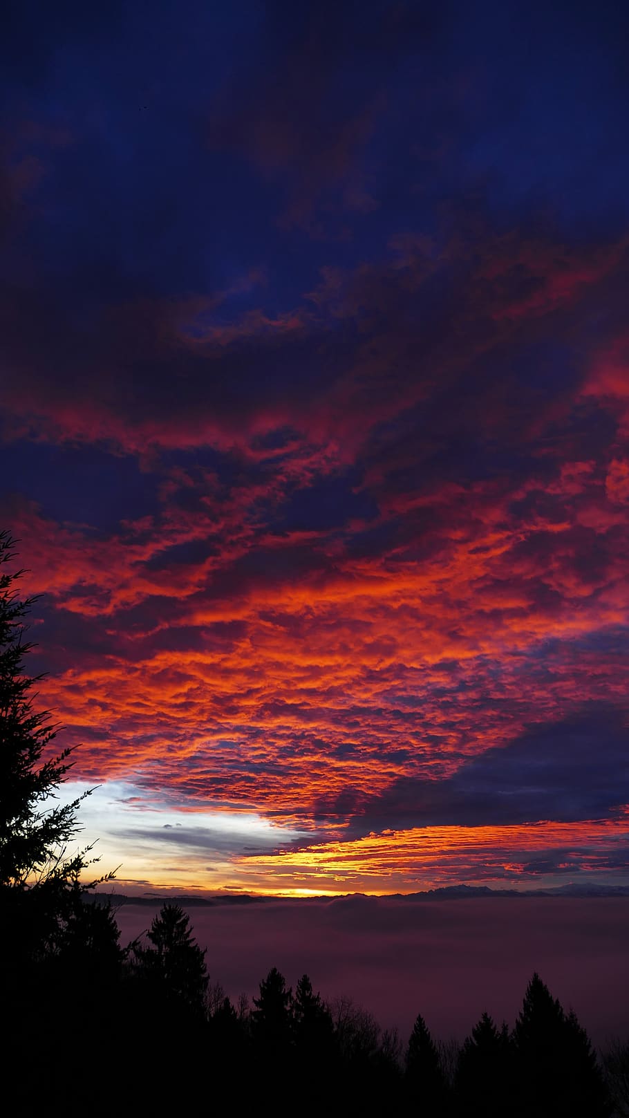 nature, landscape, sky, twilight, cloud - sky, beauty in nature HD wallpaper