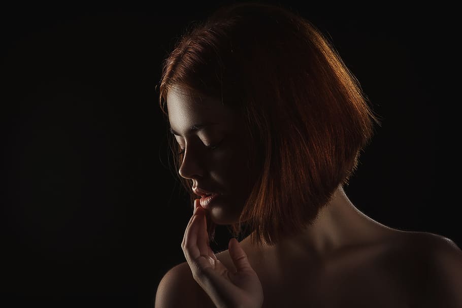 closeup, lady, human, activity, pose, portrait, fashion, one person HD wallpaper