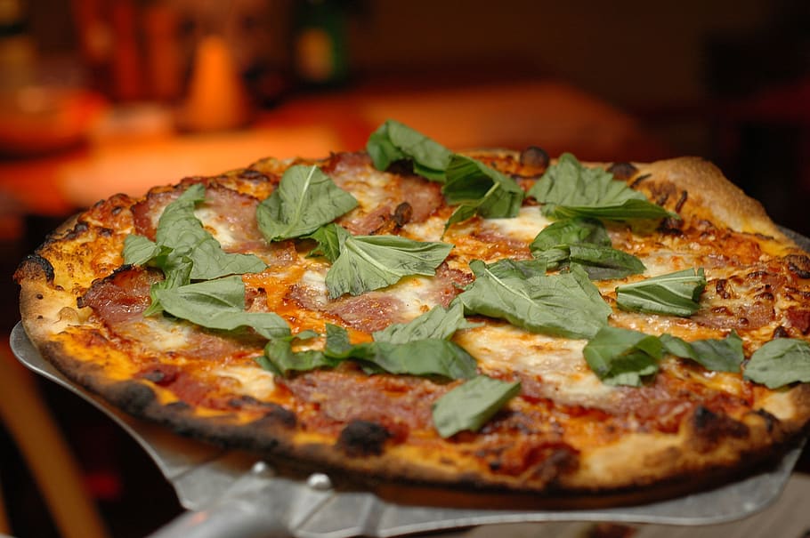 pizza, rustic, dinner, homemade, italian, mozzarella, mediterranean HD wallpaper