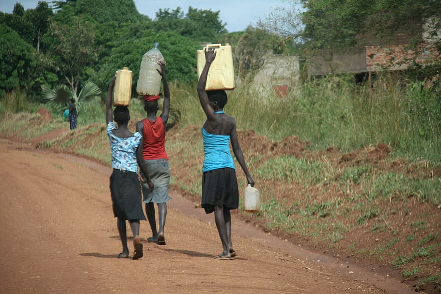 water, water winner, women, africa, uganda, woman, sociable