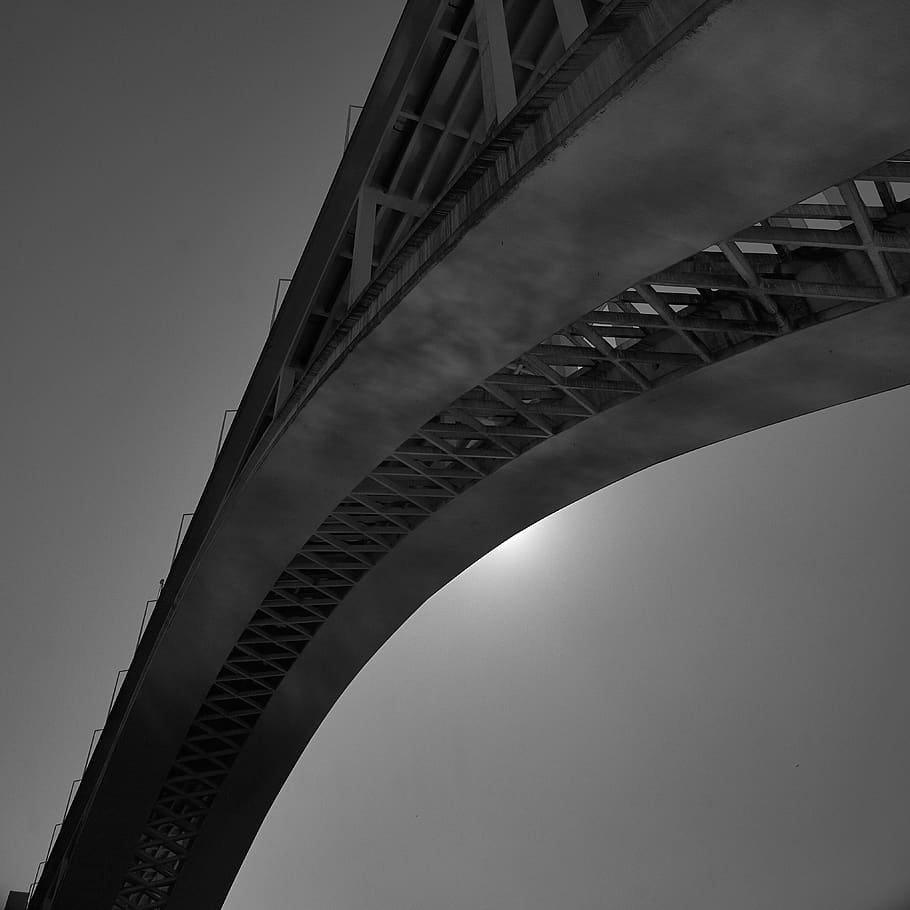 building, architecture, arched, staircase, porto bridge, arch bridge HD wallpaper