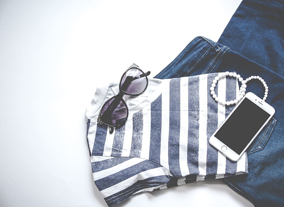 sunglasses, jeans, mobile, device, smartphone, technology, fashion HD wallpaper
