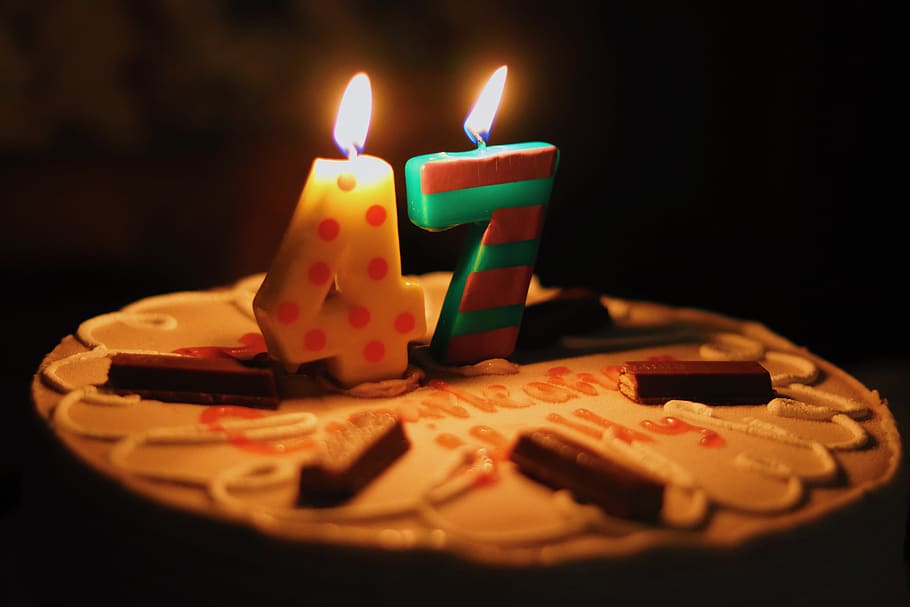 Candle Sticks, birthday, birthday cake, candles, celebration HD wallpaper