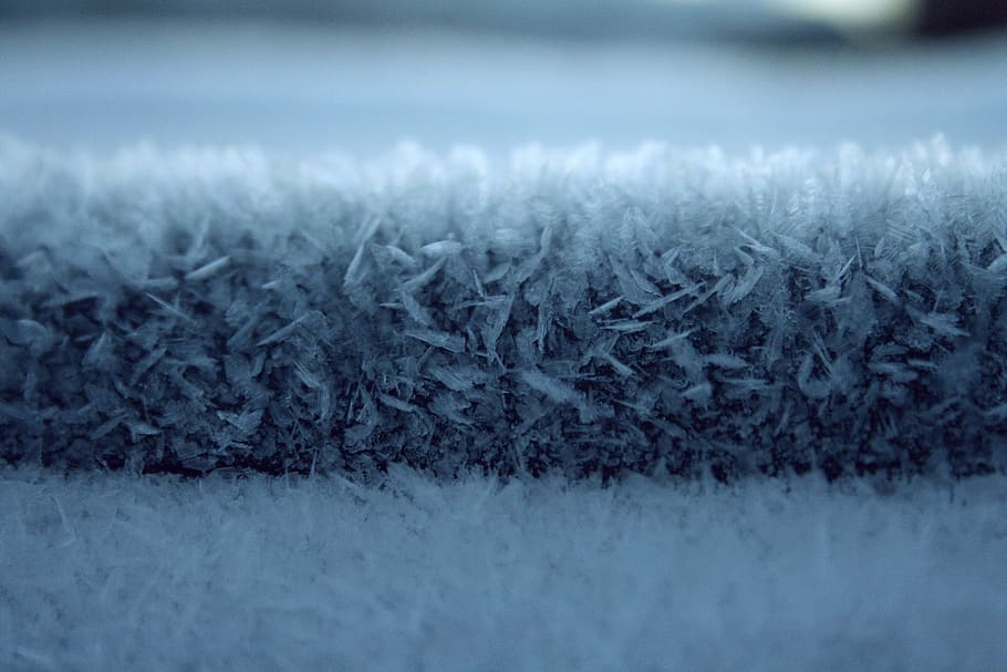 ice, macro, snowflake, cold, winter, cold temperature, nature HD wallpaper